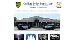 Desktop Screenshot of guilfordpd.com